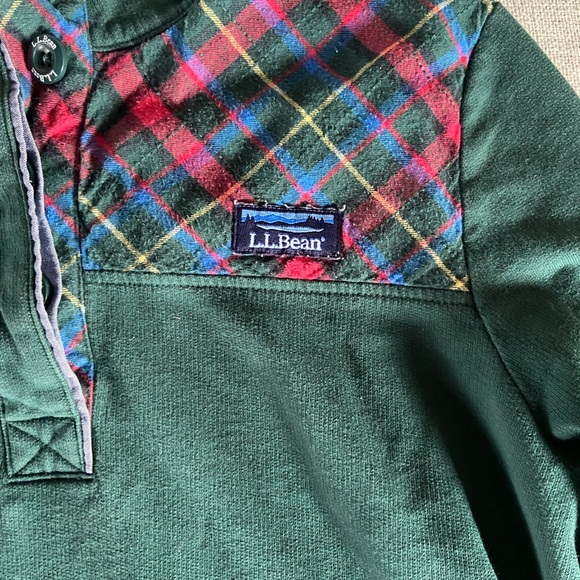 LL Bean Soft Cotton Rugby Shirt - Picture 4 of 8